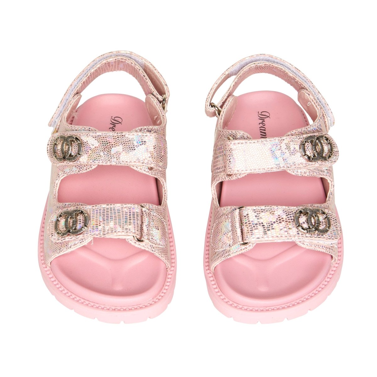 COCO HOLOGRAPHIC DAD SANDALS - SANDALS
