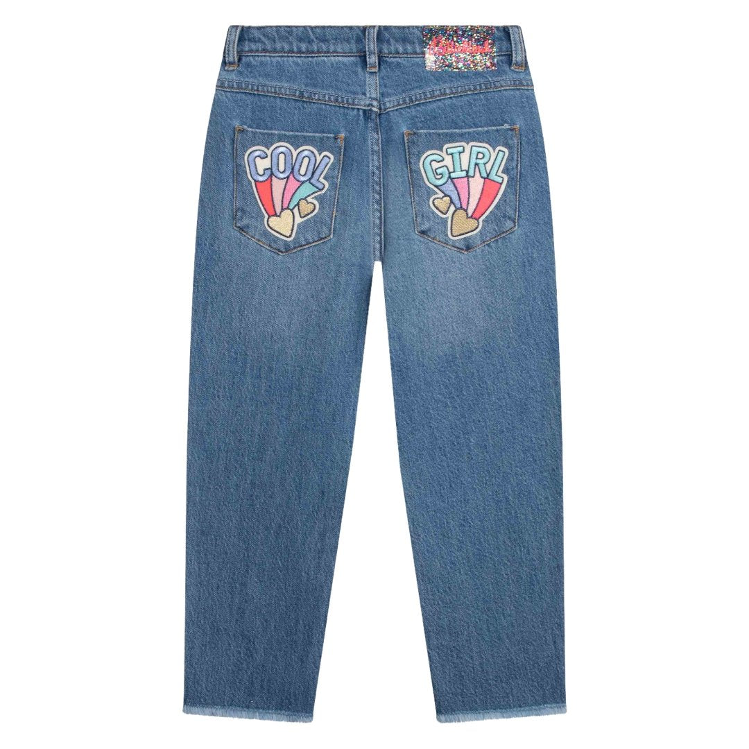 COOL GIRL DENIM PANTS - PANTS