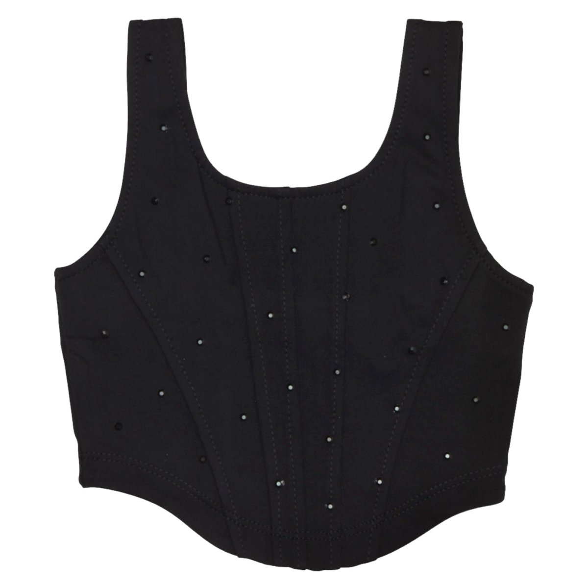 CRYSTAL STONES TANK TOP - TANK TOPS