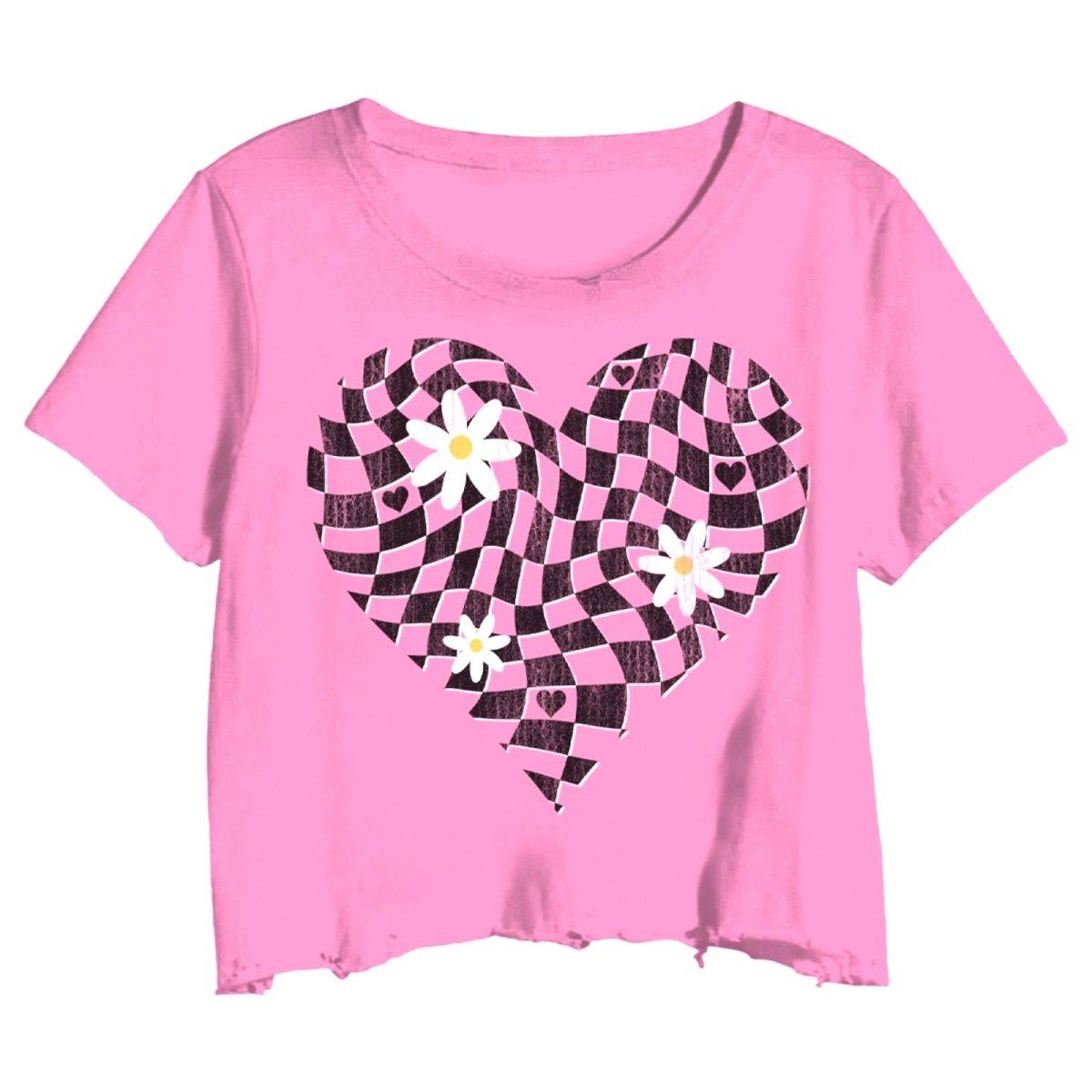 DAISY HEART CROP TSHIRT (PREORDER) - PRINCE PETER