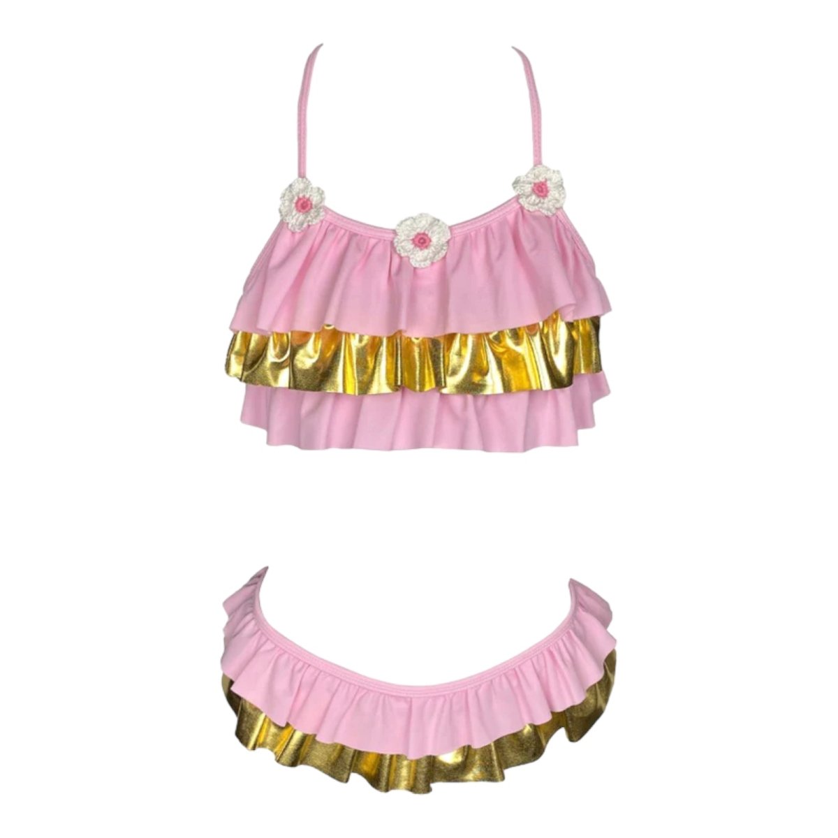 DAISY RIVER RUFFLE TWO PIECE BIKINI - NESSI BYRD