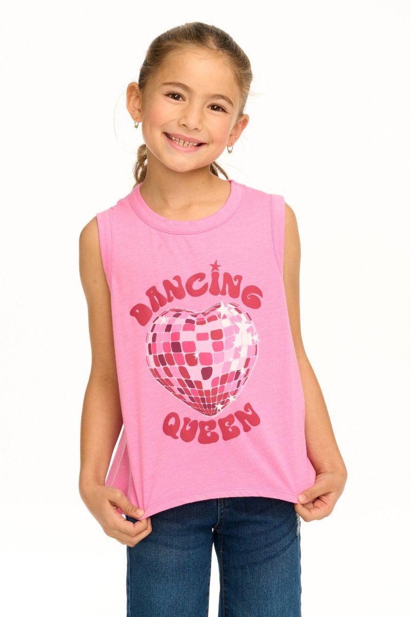 DANCING QUEEN DISCO TANK TOP (PREORDER) - CHASER KIDS