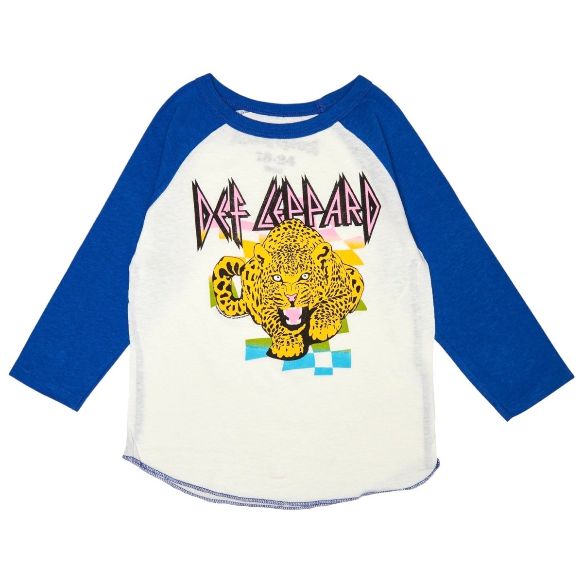 DEF LEPPARD LONG SLEEVE RAGLAN TSHIRT - LONG SLEEVE TOPS