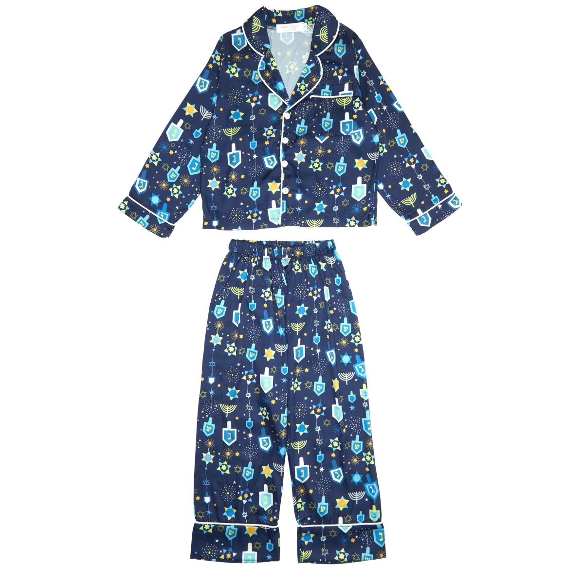 DREIDEL HANUKKAH TWO PIECE PAJAMAS - SPARKLE BY STOOPHER