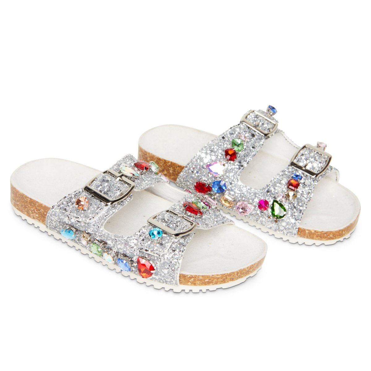 DUBAI CRYSTAL SANDALS - SANDALS