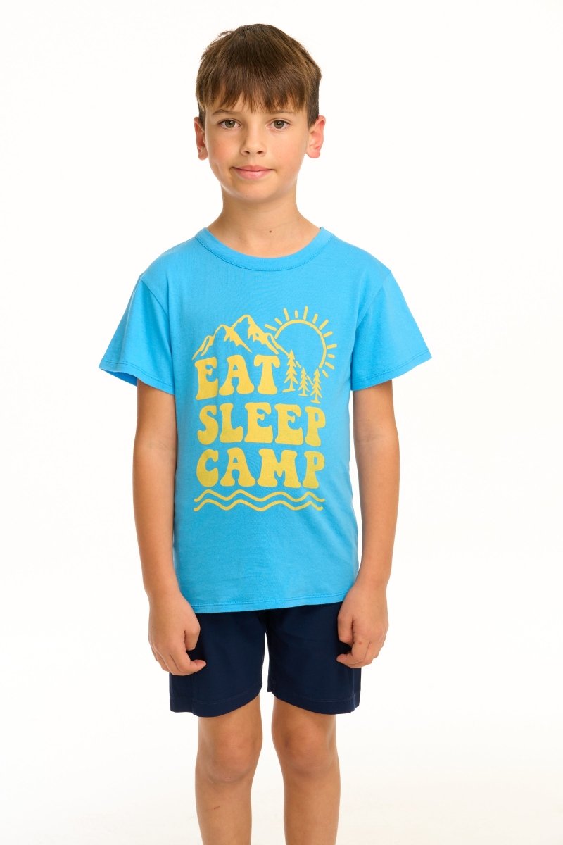 EAT SLEEP CAMP TSHIRT - SHORT SLEEVE TOPS