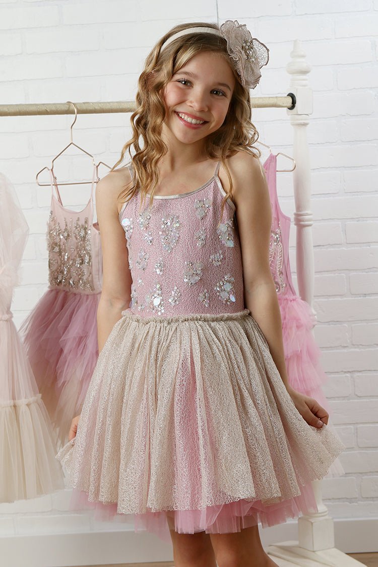 EMMA CRYSTAL TUTU DRESS - DRESSES
