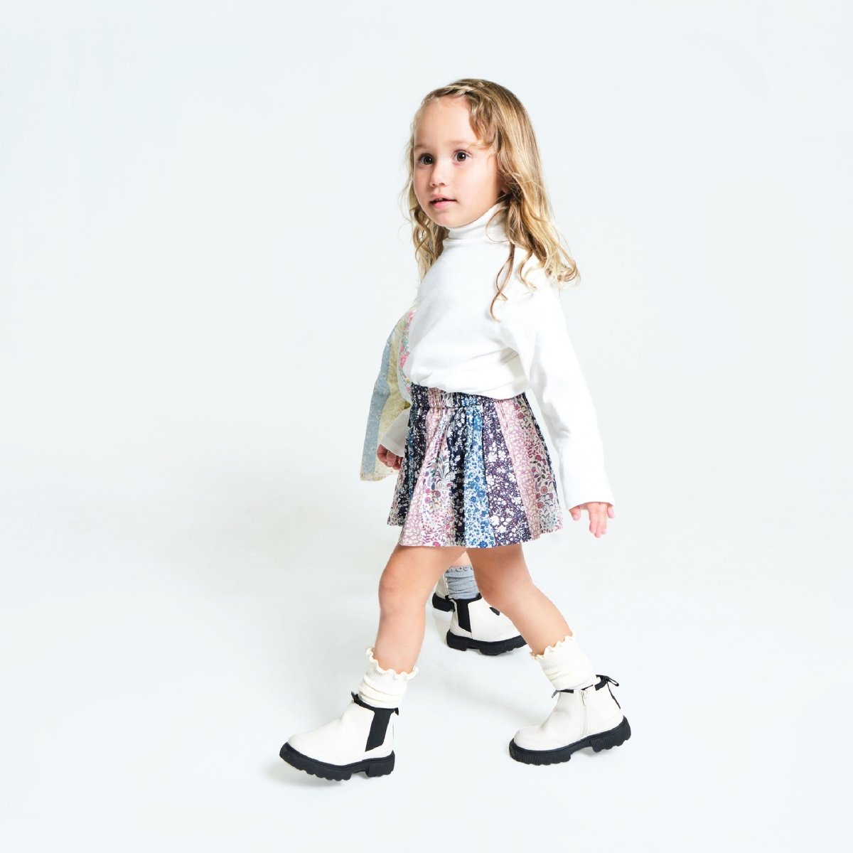 EMMA PATCHWORK SKIRT - SKIRTS