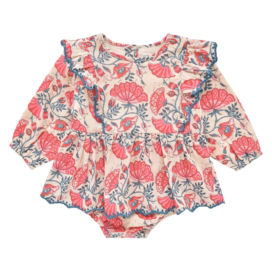 ENDLESS FLOWERS ROMPER - ROMPERS