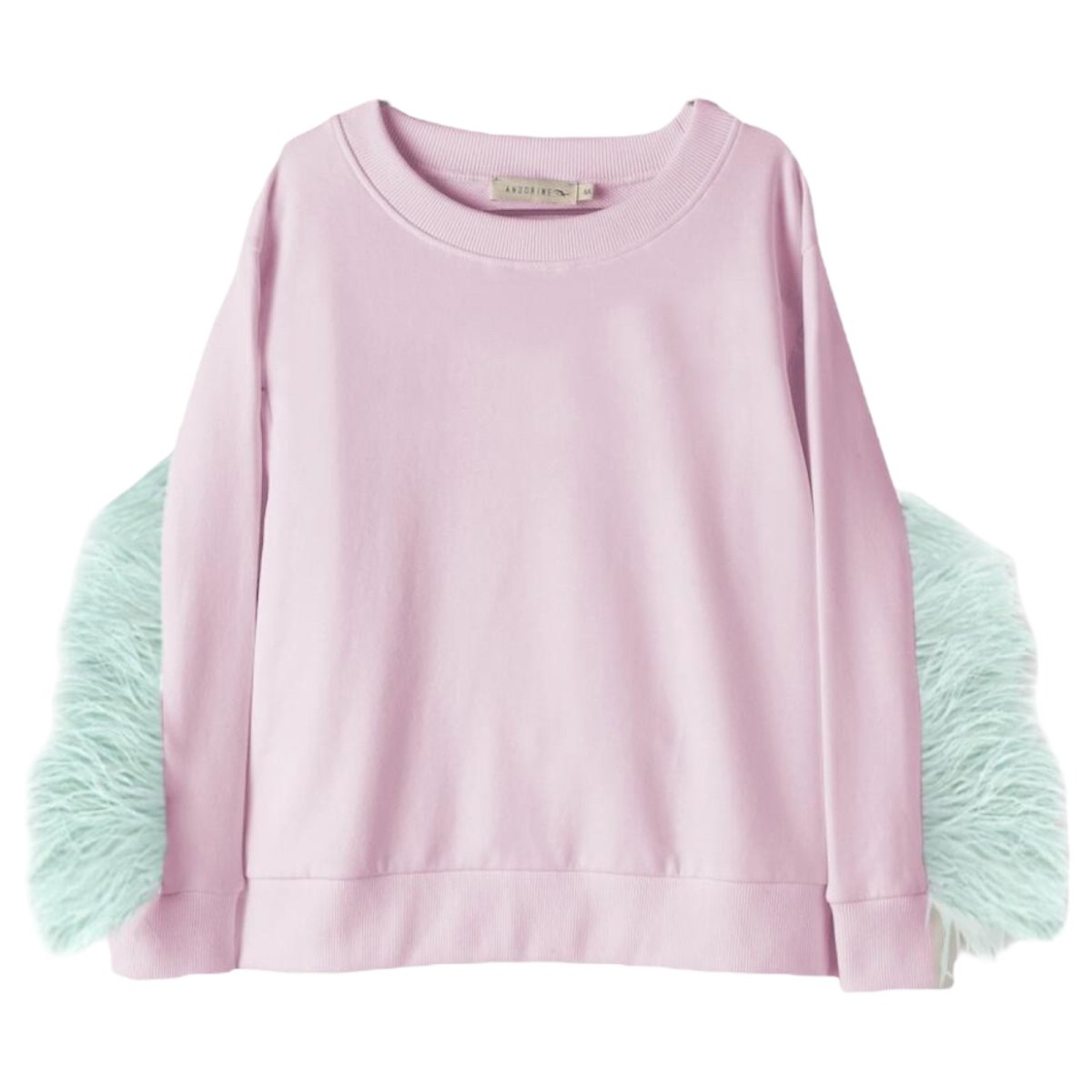 FEATHER TRIM SWEATSHIRT (PREORDER) - SWEATERS