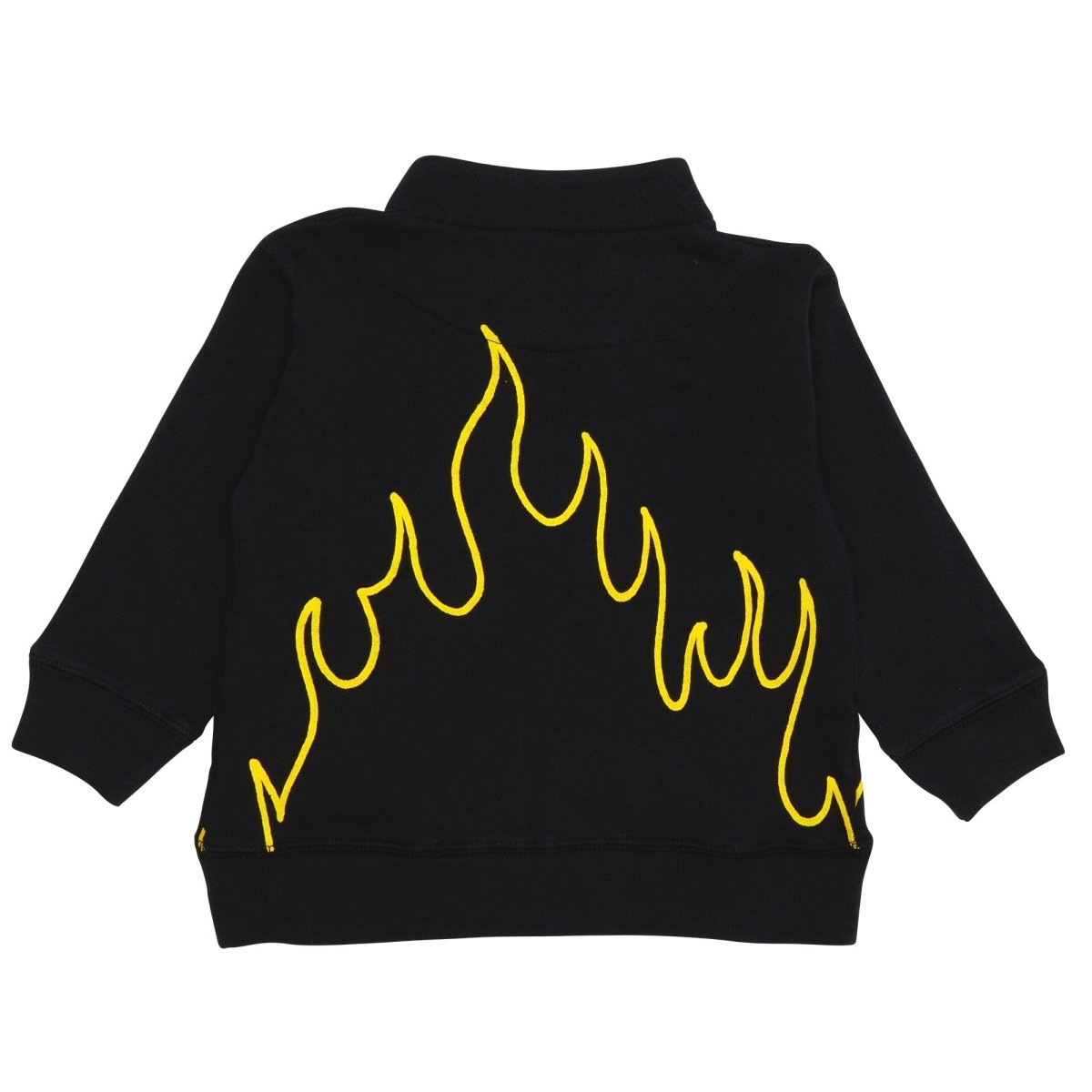 FLAMES ZIP UP HOODIE - HOODIES