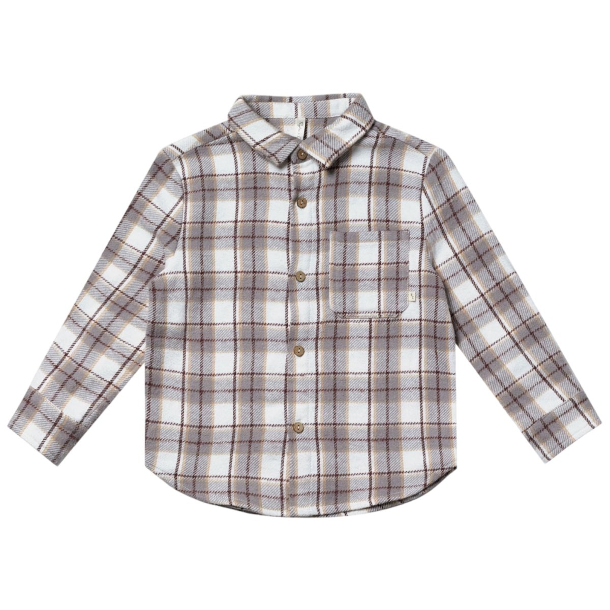 FLANNEL BUTTON DOWN TOP - BUTTON DOWNS
