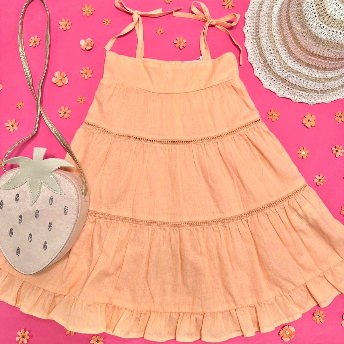 FLOWY MAXI DRESS - DRESSES