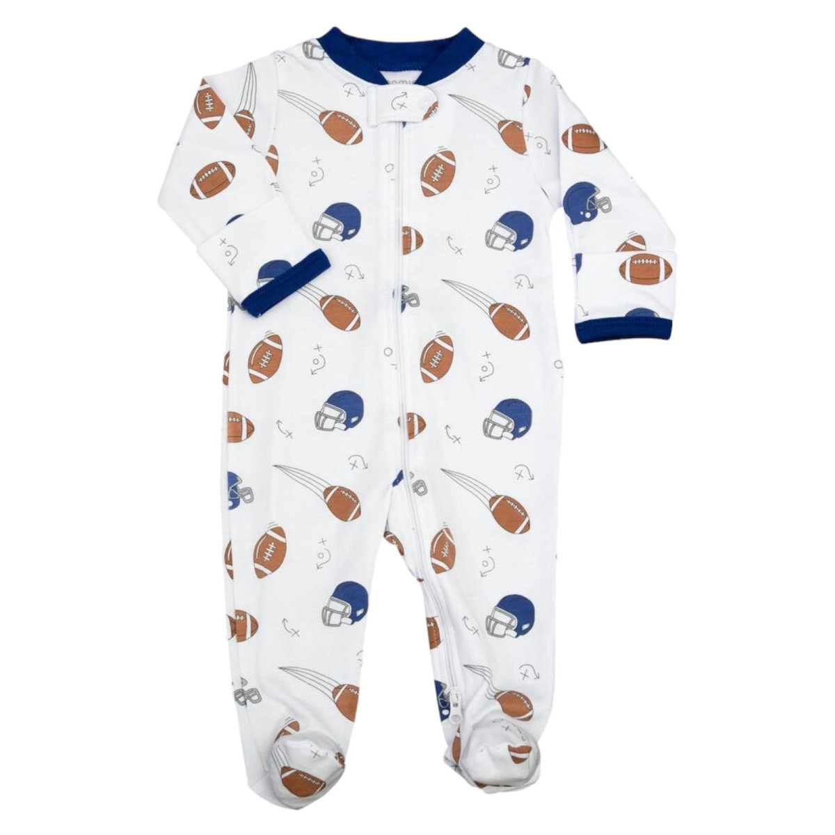 FOOTBALL ZIP FOOTIE (PREORDER) - NOOMIE