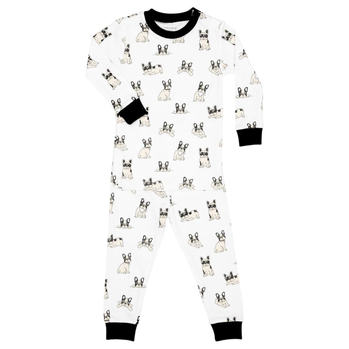 FRENCH BULLDOG LONG SLEEVE TWO PIECE PJS - PAJAMAS