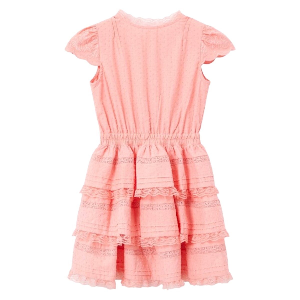 GINA EMBROIDERED DRESS - DRESSES