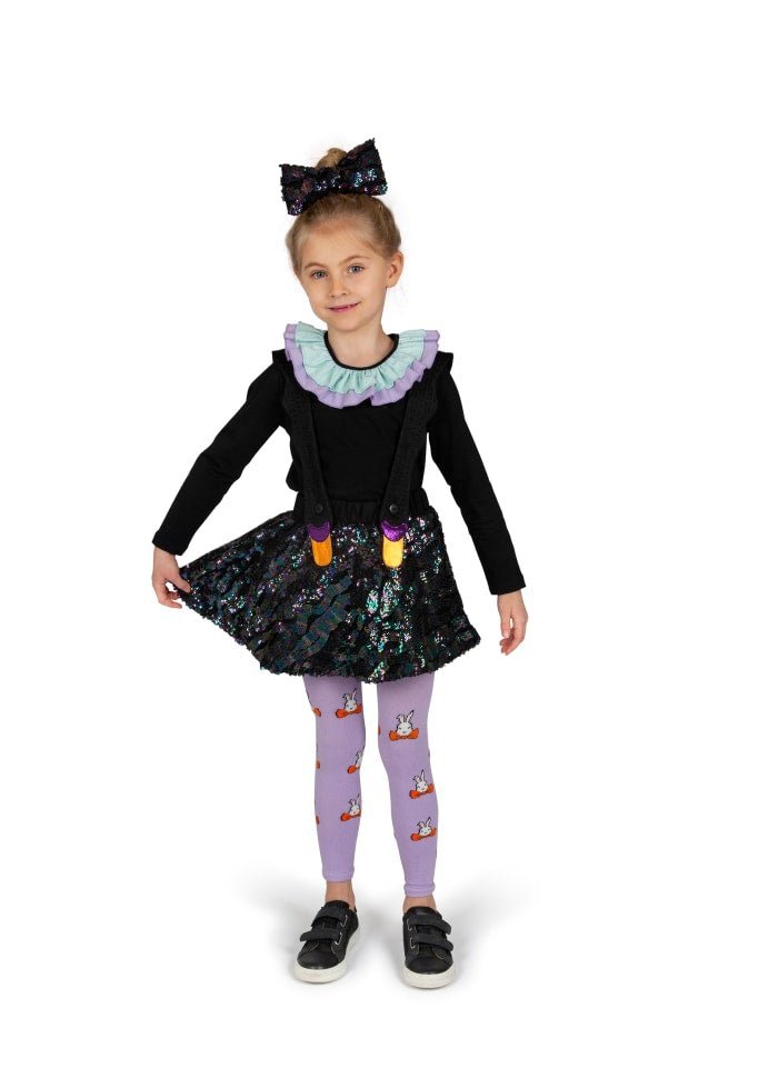 GLITTER BIRD DRESS - DRESSES