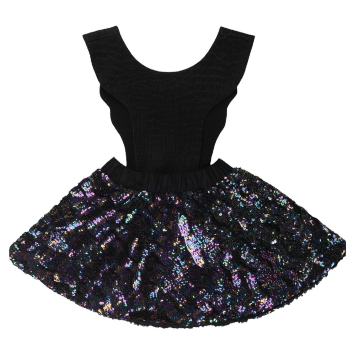 GLITTER BIRD DRESS - DRESSES