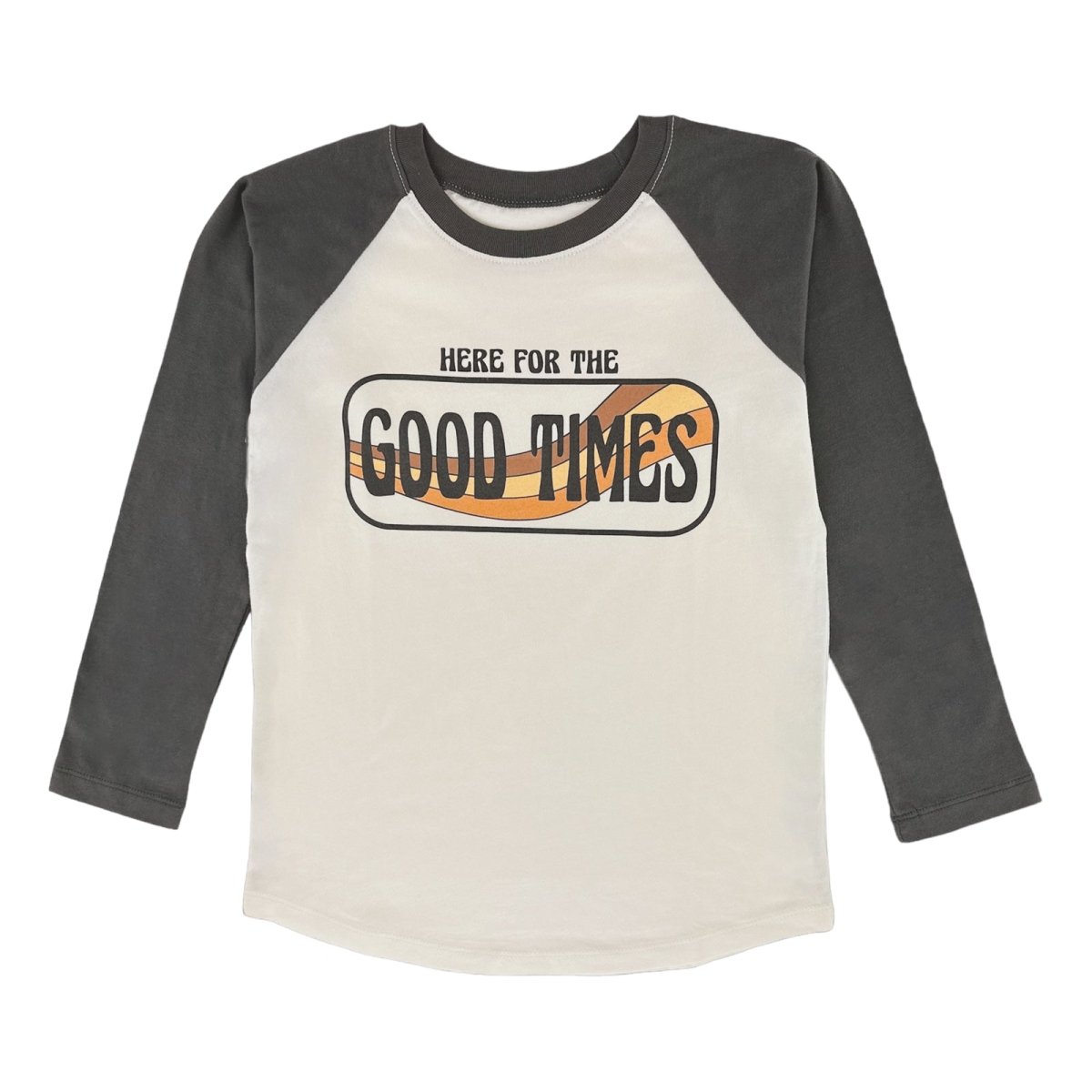 GOOD TIMES RAGLAN LONG SLEEVE TSHIRT - LONG SLEEVE TOPS
