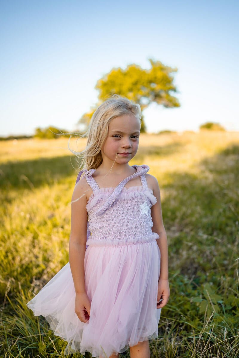 HANNA SMOCKED TUTU DRESS - DRESSES