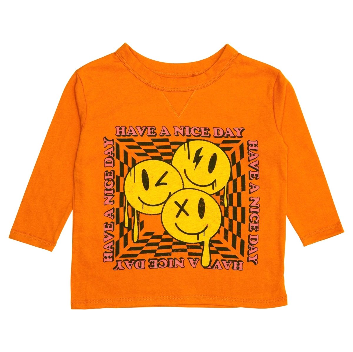HAVE A NICE DAY LONG SLEEVE TSHIRT - CHASER KIDS
