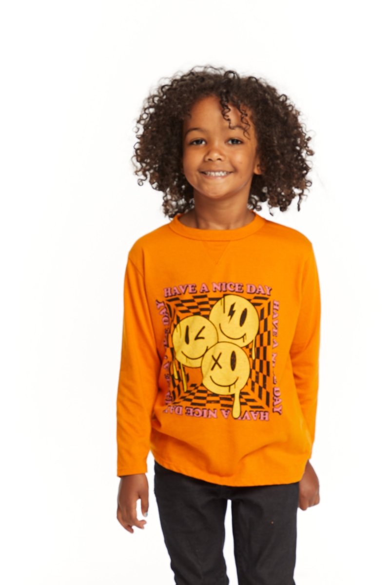 HAVE A NICE DAY LONG SLEEVE TSHIRT - LONG SLEEVE TOPS