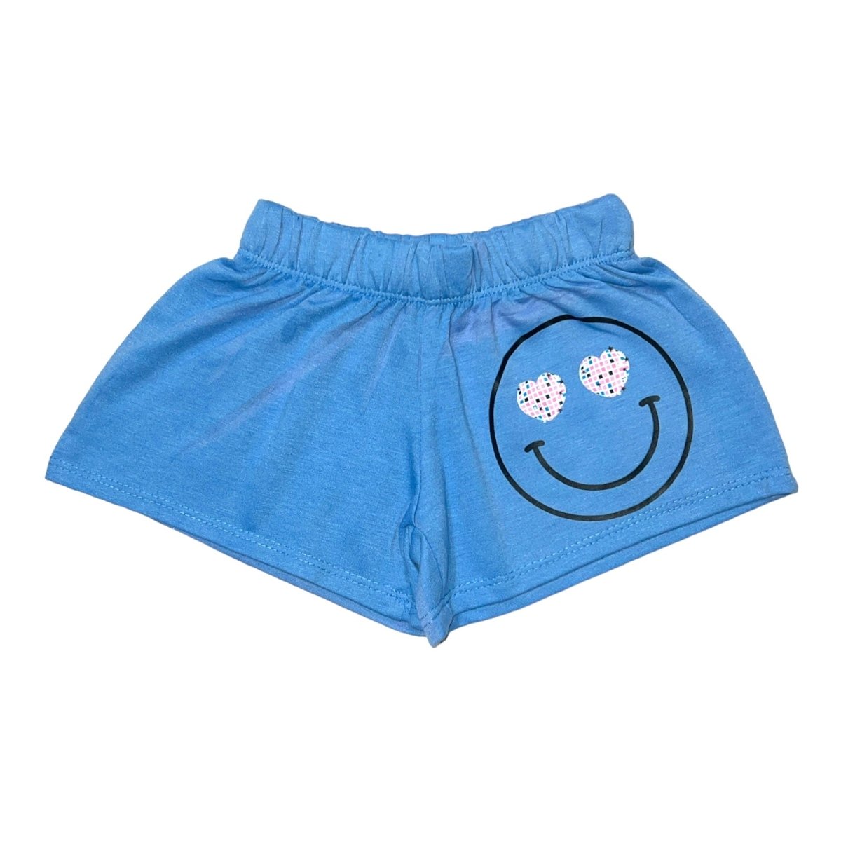 HEART EYED SMILEY FACE SHORTS