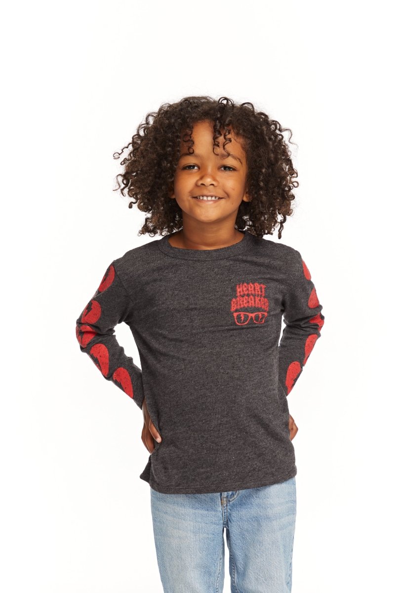 HEARTBREAKER LONG SLEEVE TSHIRT (PREORDER) - CHASER KIDS