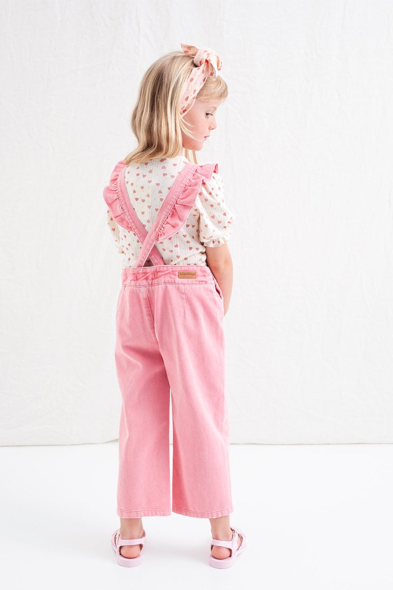 HEARTS OPENKNIT TOP - SHORT SLEEVE TOPS