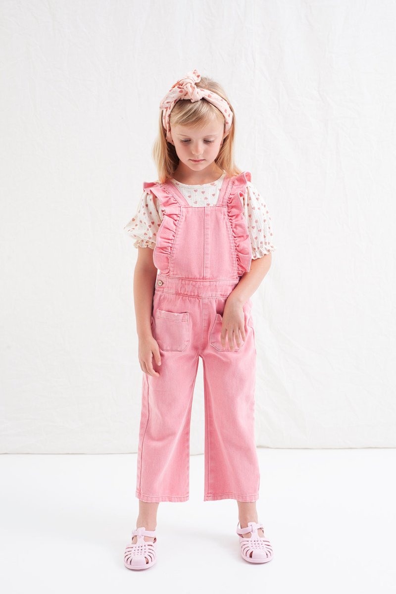 HEARTS OPENKNIT TOP - SHORT SLEEVE TOPS