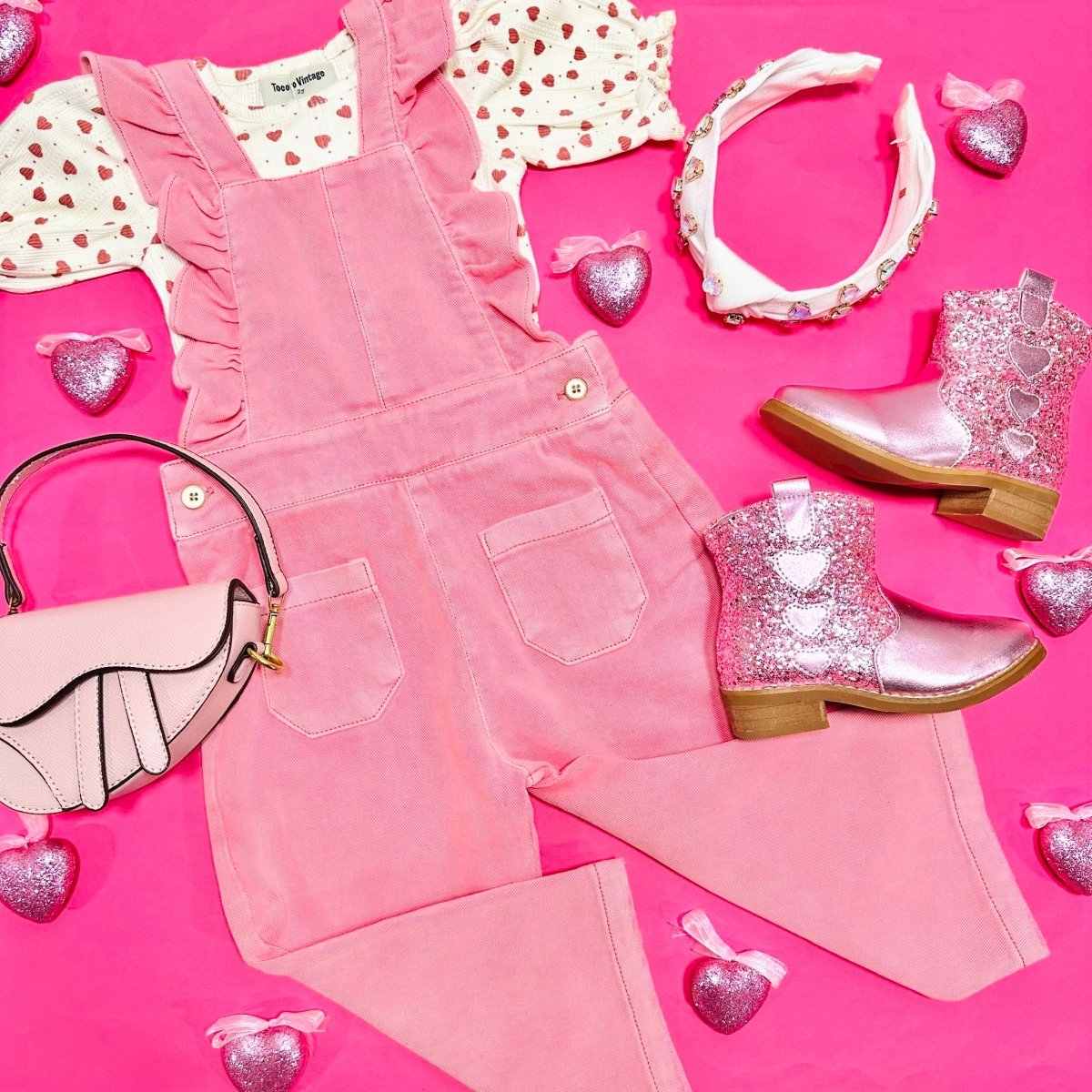 HEARTS OPENKNIT TOP - SHORT SLEEVE TOPS