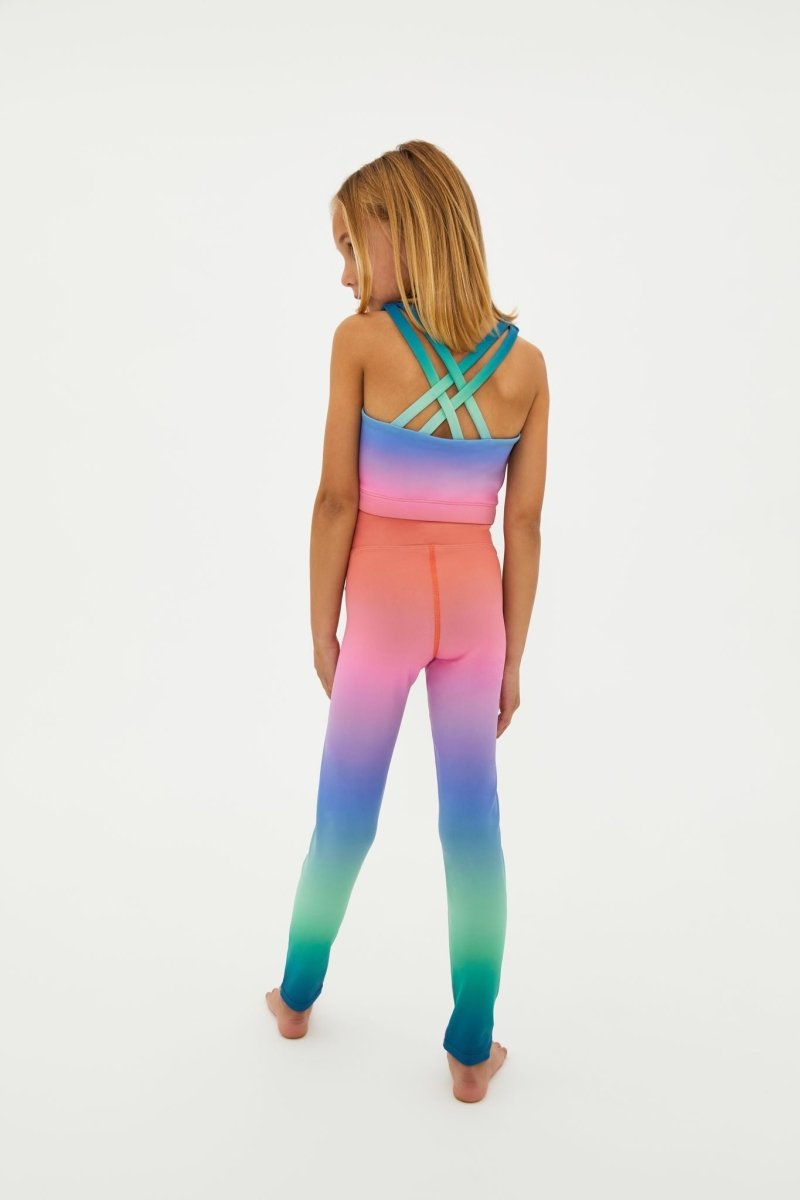 HIGH TIDE OMBRÉ LITTLE CLEMENTINE TOP (PREORDER) - BEACH RIOT KIDS