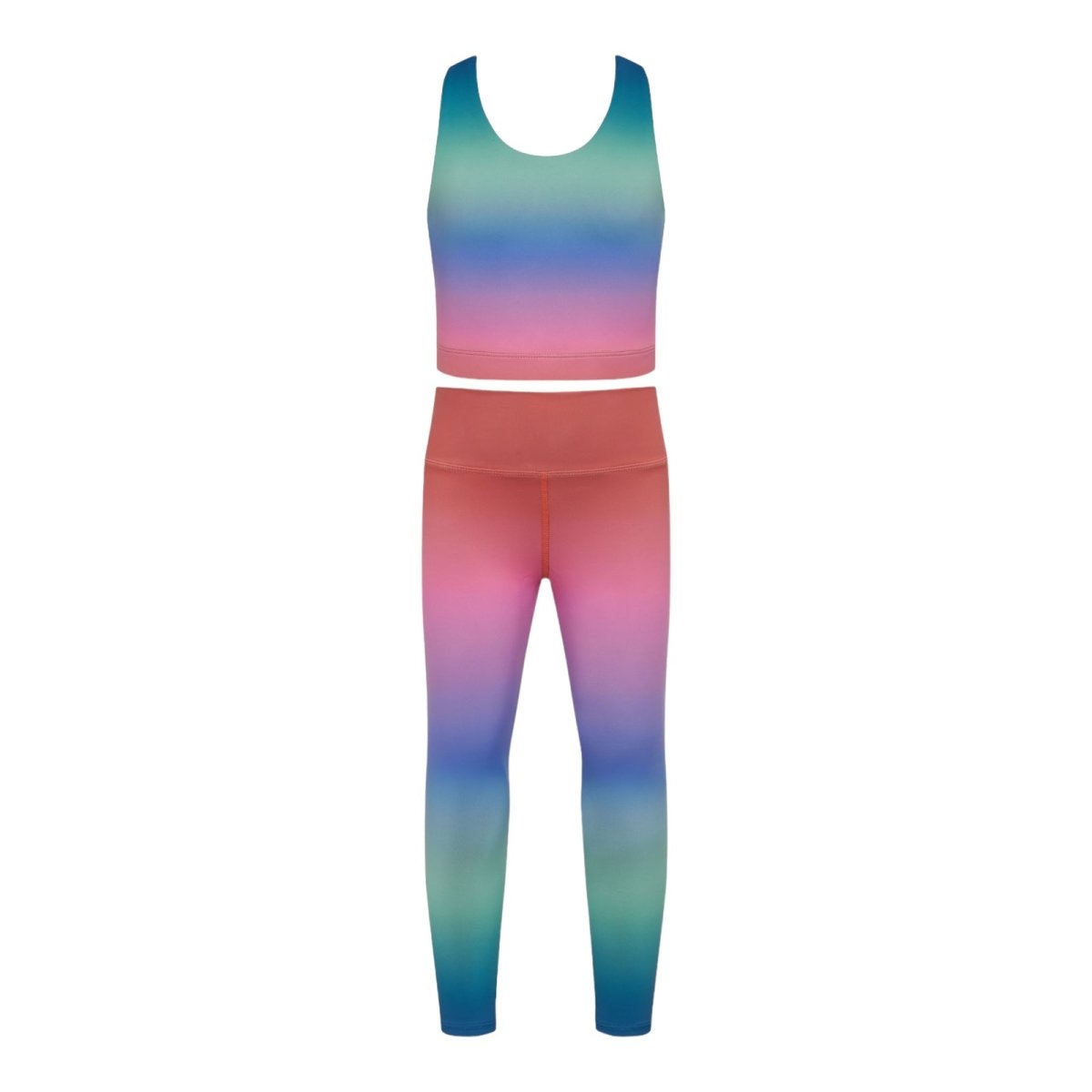 HIGH TIDE OMBRÉ LITTLE CLEMENTINE TOP (PREORDER) - BEACH RIOT KIDS