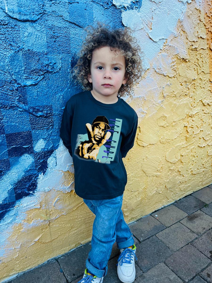 ICE CUBE LONG SLEEVE TSHIRT - ROWDY SPROUT