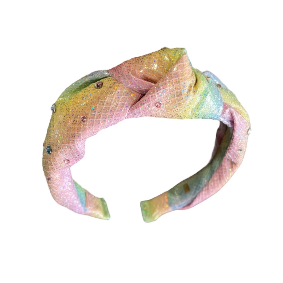 IRIDESCENT RAINBOW SPARKLE HEADBAND - BARI LYNN