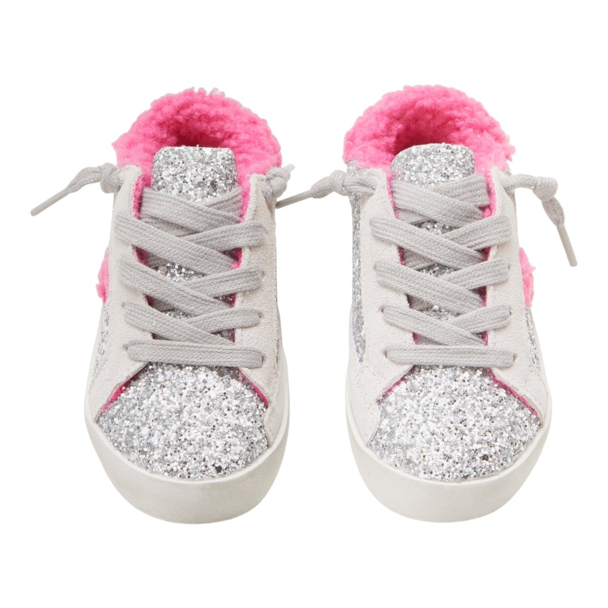 IVY GLITTER FUZZY BOLT SNEAKERS - SNEAKERS