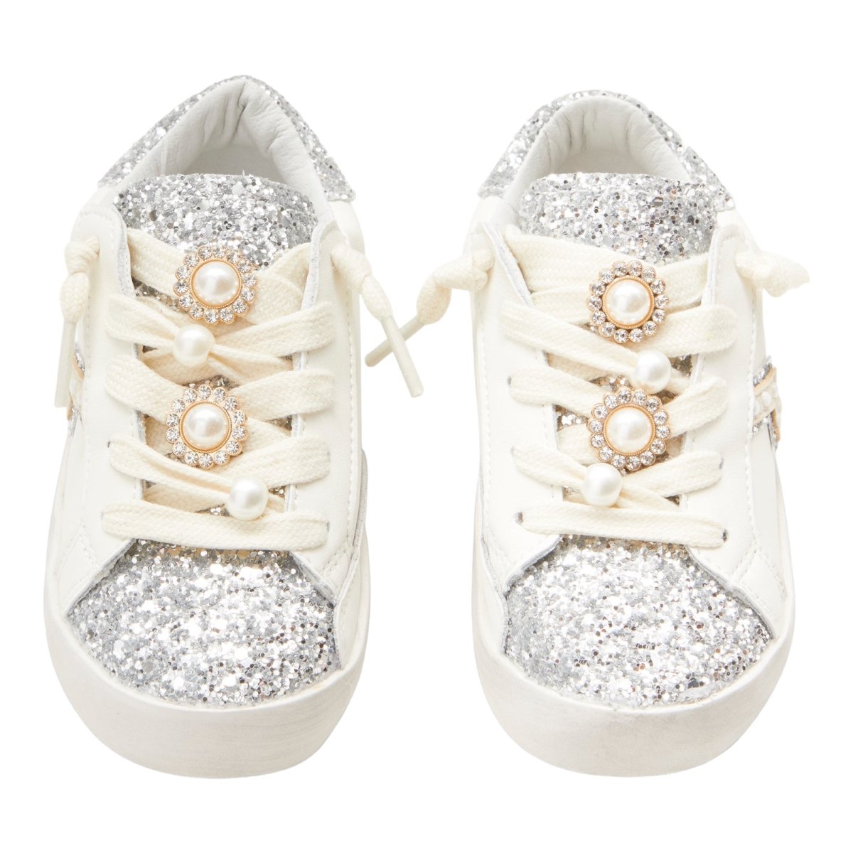 JOLENE PEARL CHARM SNEAKERS - SNEAKERS
