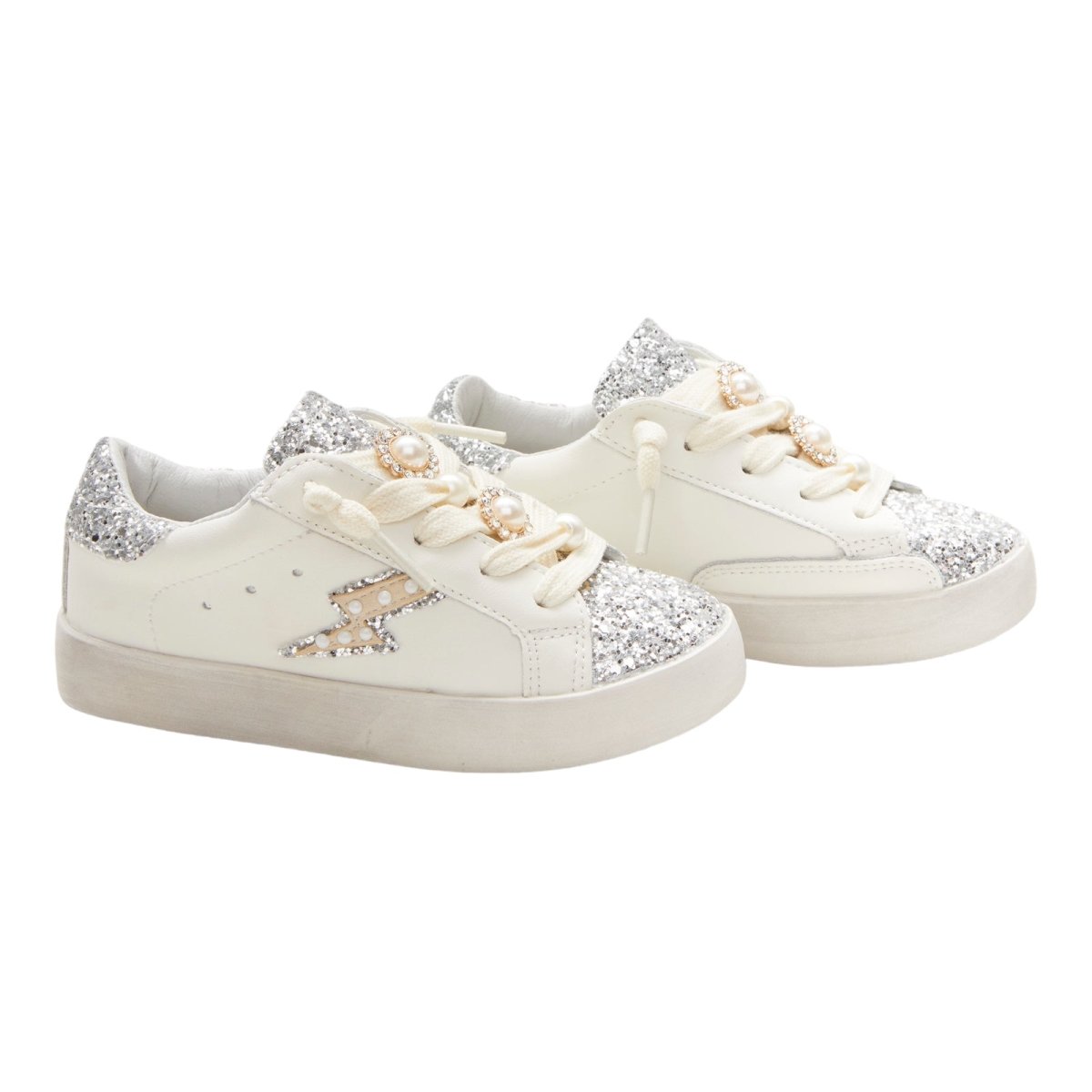 JOLENE PEARL CHARM SNEAKERS - SNEAKERS