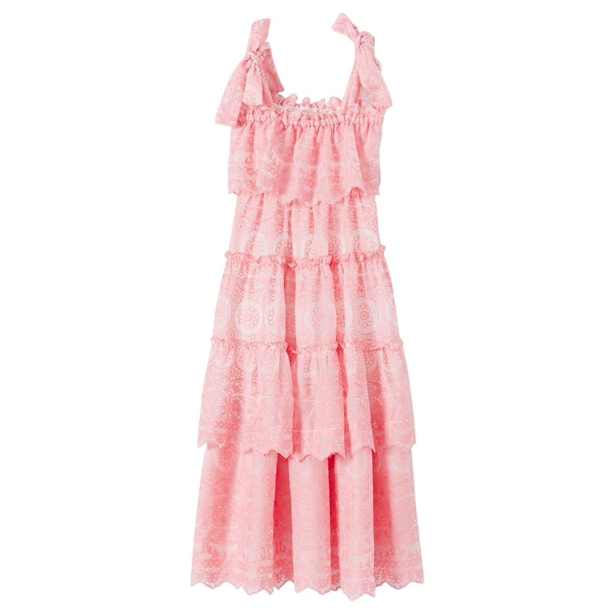 JUNIPER EMBROIDERED MAXI DRESS - DRESSES