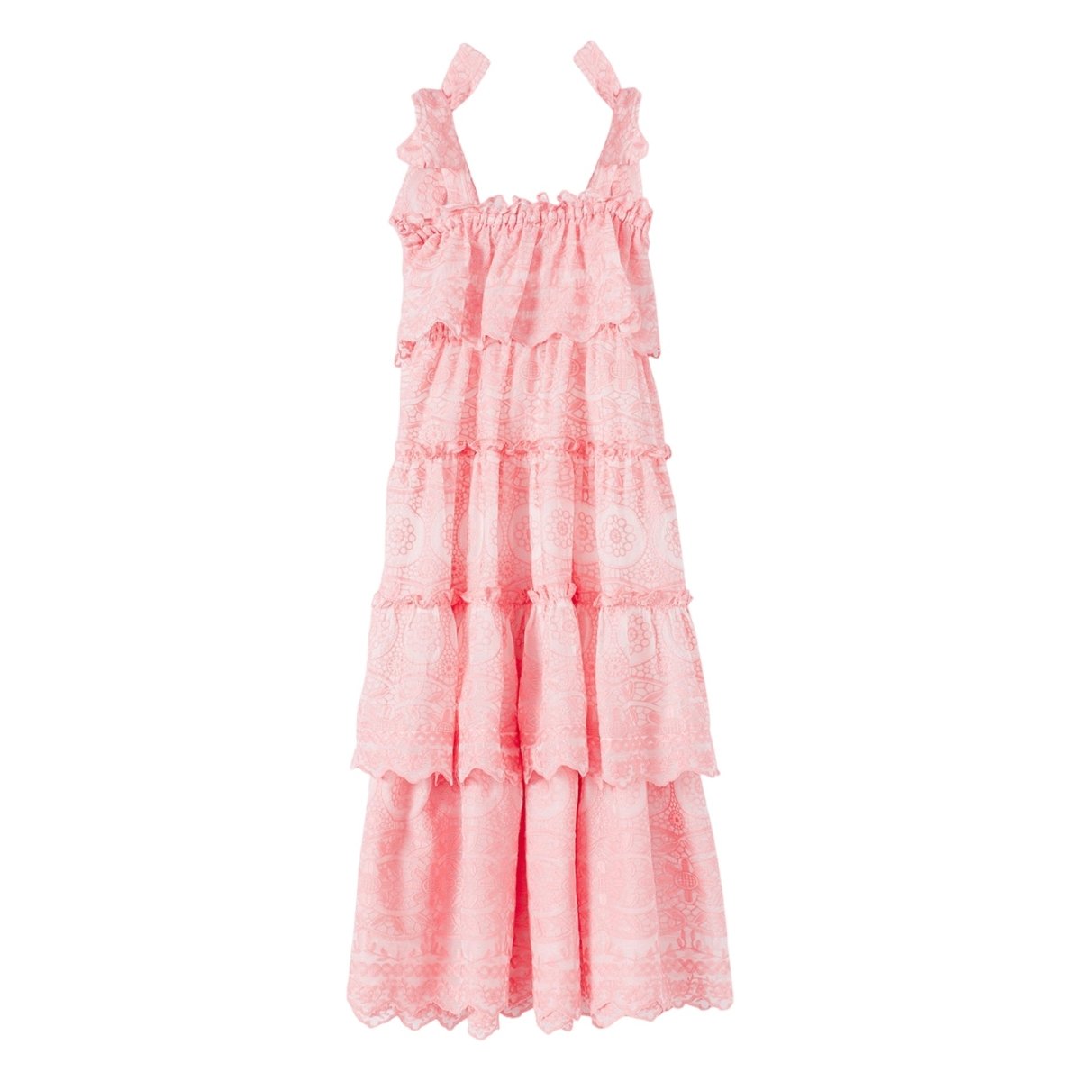 JUNIPER EMBROIDERED MAXI DRESS - DRESSES