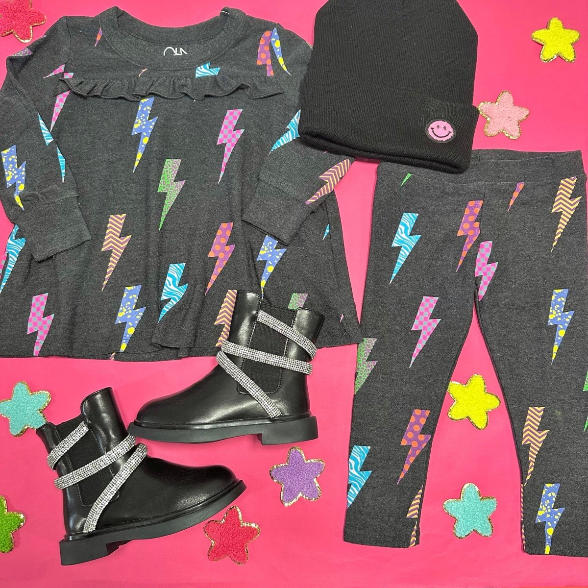 LIGHTNING BOLT LEGGINGS - LEGGINGS