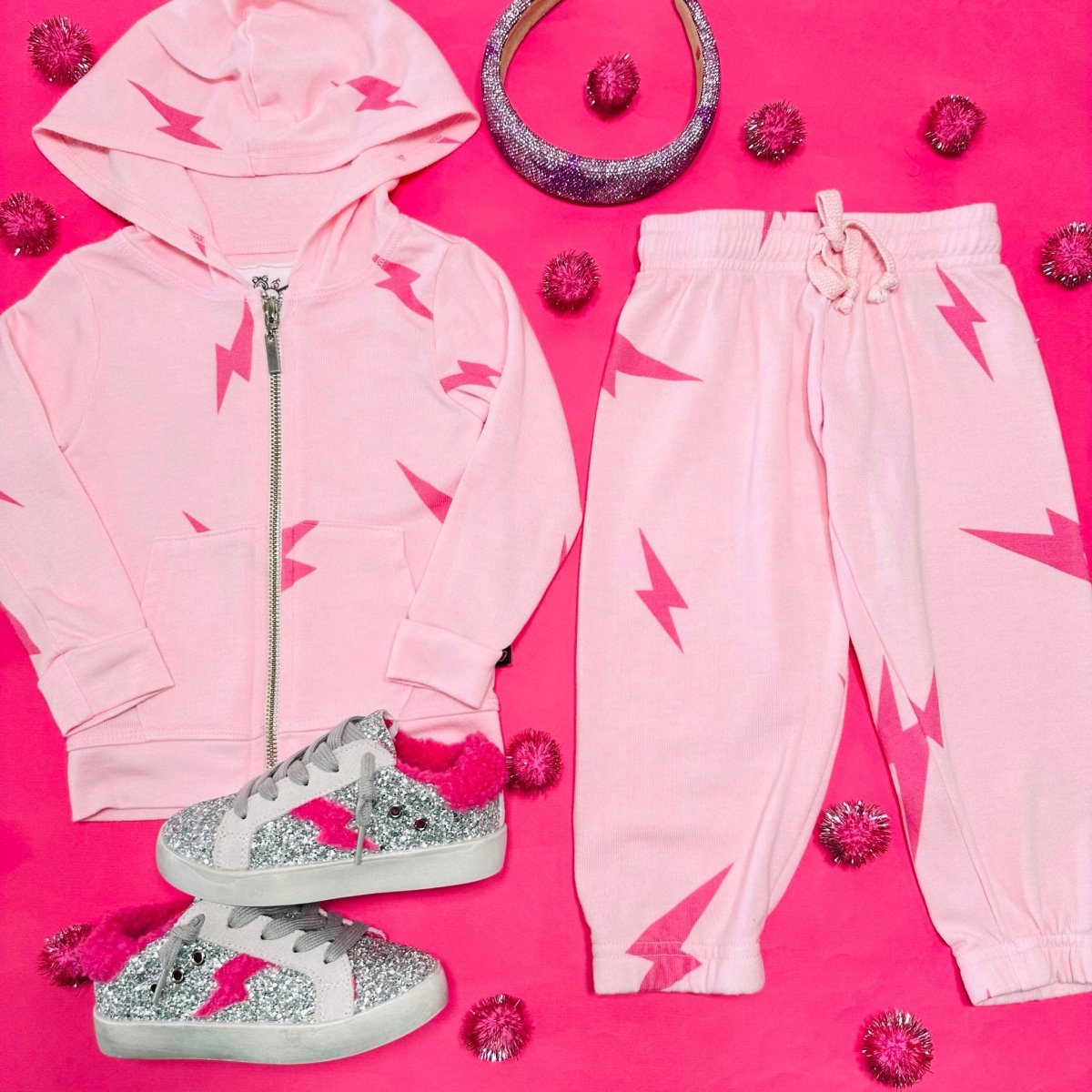 LIGHTNING BOLT SWEATPANTS - SWEATPANTS