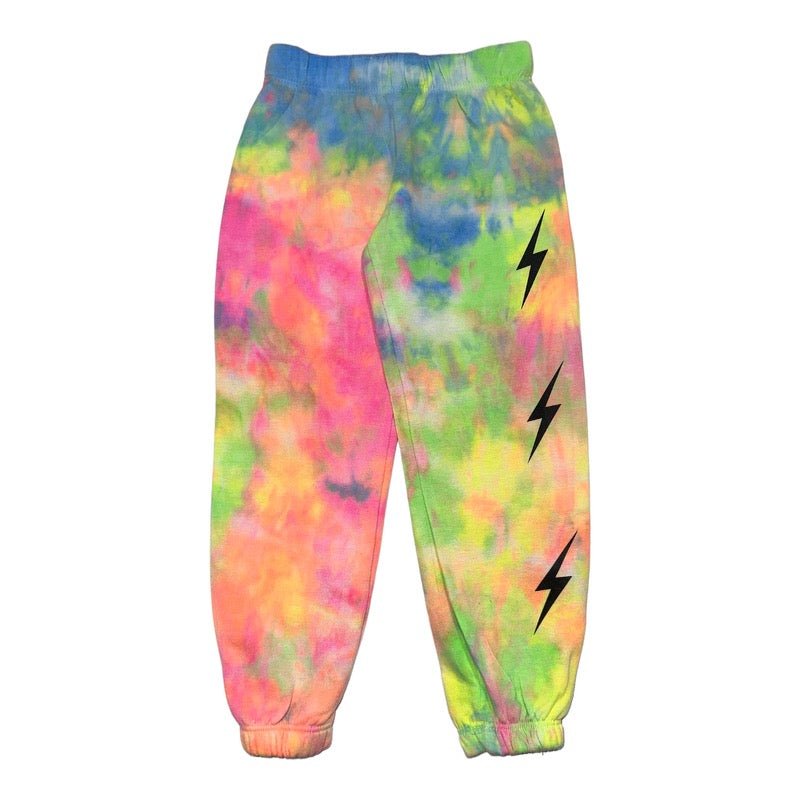 LIGHTNING BOLT TIE DYE SWEATPANTS - FIREHOUSE