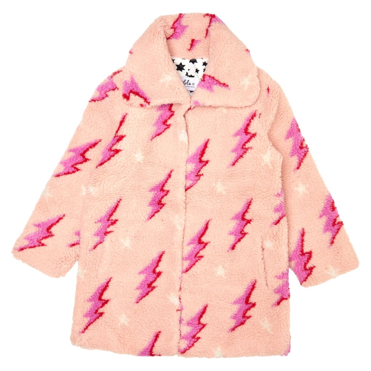 LIGHTNING TEDDY COAT - LOLA AND THE BOYS