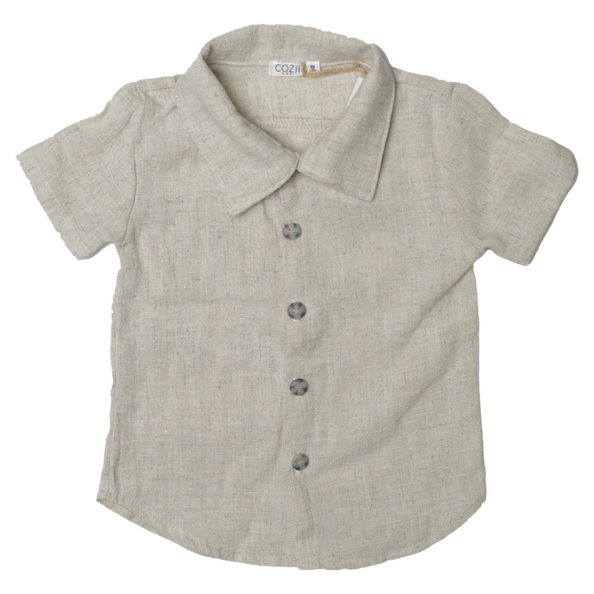 LINEN BUTTON DOWN TOP - BUTTON DOWNS