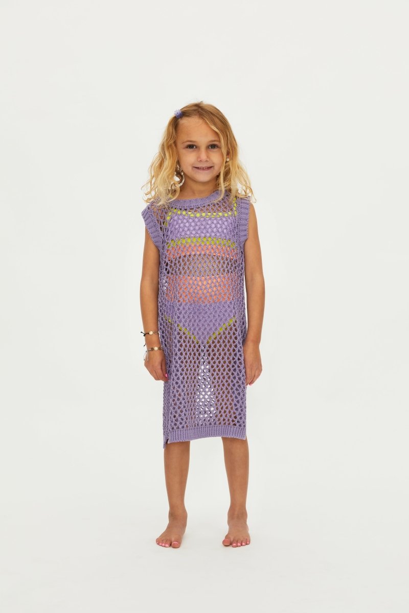 LITTLE HOLLY CROCHET DRESS - COVER UPS