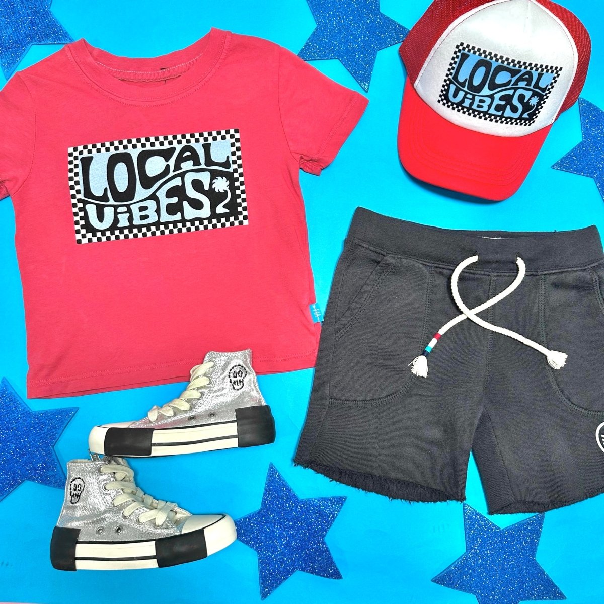 LOCAL VIBES TSHIRT - SHORT SLEEVE TOPS