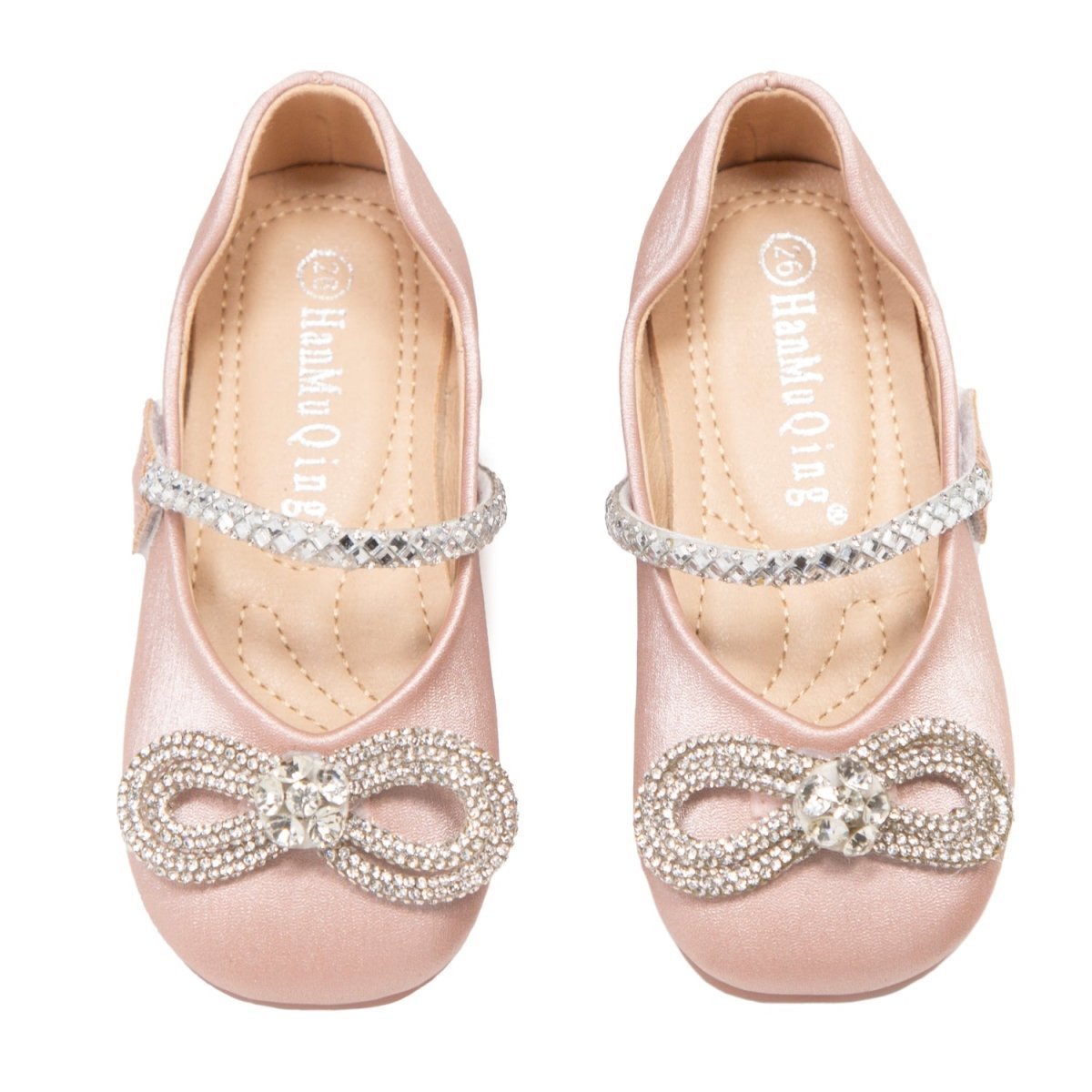 MACH CRYSTAL BOW SHOES - FLATS