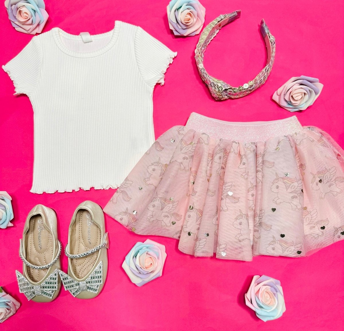 MAGICAL UNICORN TULLE SKIRT - SKIRTS
