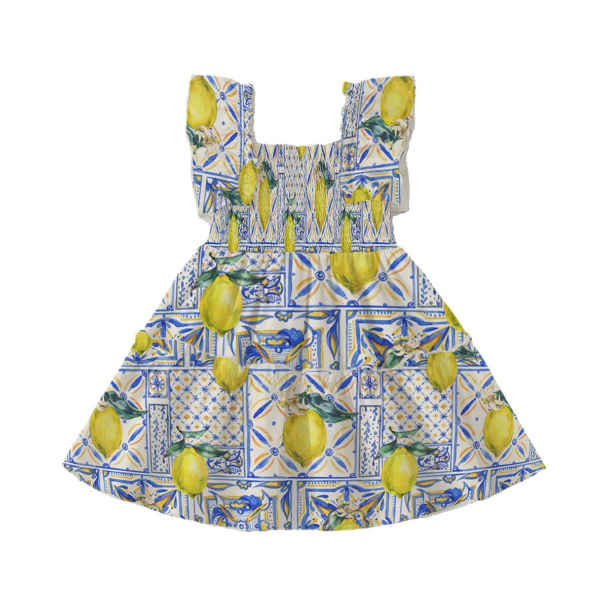 MAJOLICA DRESS (PREORDER) - ROCK YOUR BABY